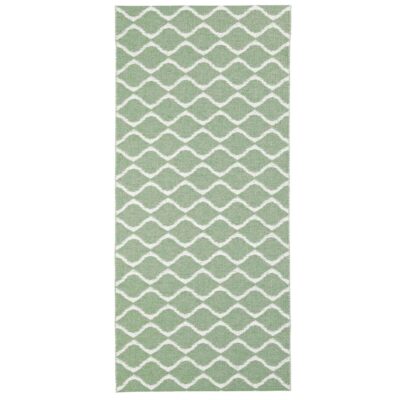 WAVE GREEN Dywan zewnętrzny winylowy zielony wzory - Thumbnail Image 1