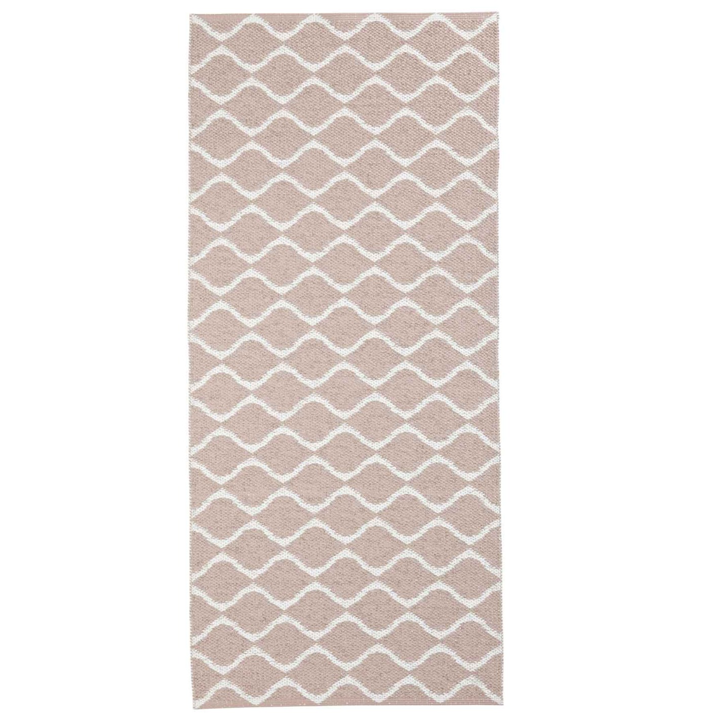 WAVE PINK Dywan zewnętrzny winylowy różowy wzory - obrazek 1