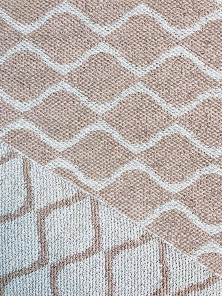 WAVE PINK Dywan zewnętrzny winylowy różowy wzory - obrazek 2