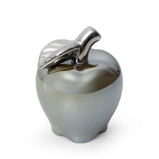 Jabłko ceramiczne w pięknym, oliwkowym kolorze to wyjątkowa ozdoba.