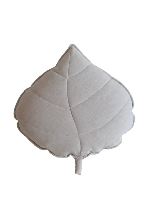 Poduszka ozdobna w kształcie liścia