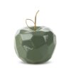 figurka dekoracyjna w kształcie jabłka zielone.