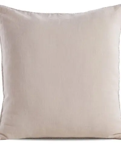 POSZEWKA LEN 43X43 CM KREMOWY