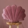 Poduszka muszla różowa welwetowa super soft
