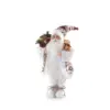 Stylowa figurka Mikołaja w kolorze białym.