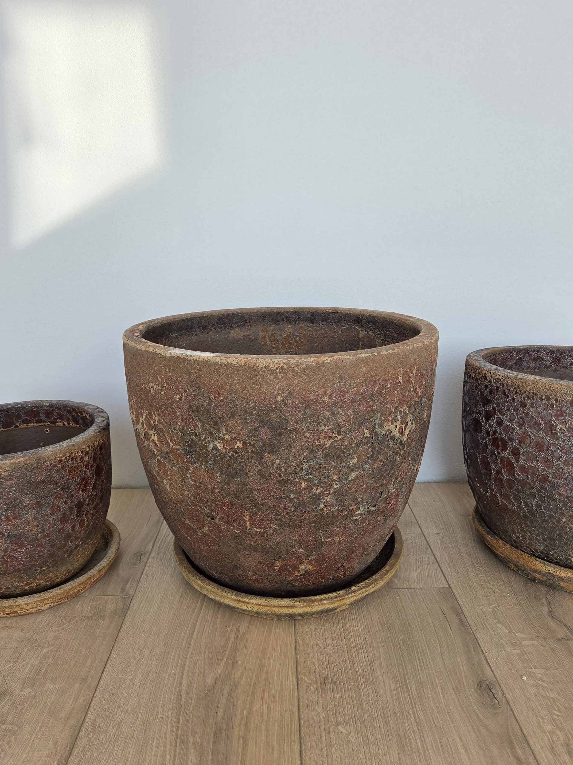 Donica efekt kamienia ceramiczna brązowa Atlantis - obrazek 8