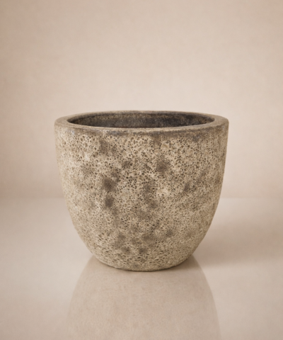 Donica efekt kamienia ceramiczna Atlantis piaskowy beż - 30x22 cm